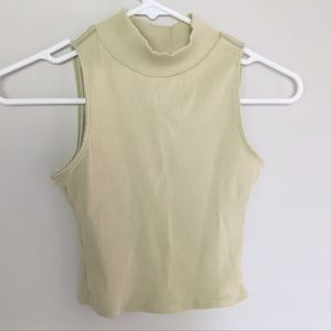 Everlane cropped mockneck